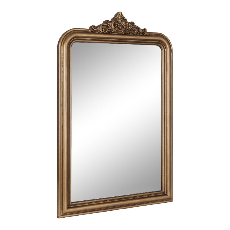 24&#34;x36&#34; Kinsman Arch Wall Mirror Gold - Kate &#38; Laurel All Things Decor, 1 of 9