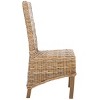 Pembrooke 19" H Rattan Side Chair (Set of 2) - FOX6520 - Safavieh Couture - 4 of 4