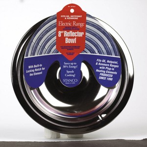 Stanco 5076-8 Range Reflector Bowl 8", Chrome - 1 of 1