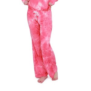 Hello Mello Women's Tie Dye Lounge Pajama Pants - 1 of 4