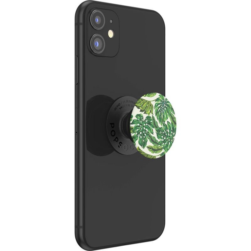 PopSockets PopGrip Cell Phone Grip &#38; Stand - Monstera Deliciosa, 6 of 7