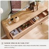 Modern 6 Drawers Dresser for Bedroom, Wood Fluted Double Dresser, Mid Century Chest of Drawers for Bedroom, Living Room - 3 of 4