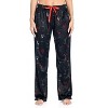 Ashford & Brooks Women's Plush Mink Fleece Pajama Sleep Pants - 2 of 4