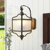 Bella Depot Glass Wood Wall Light - 3 of 4