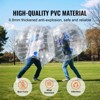 VEVOR Inflatable Bumper Balls 2-Pack, 4FT/1.2M Body Sumo Zorb Balls for Teen & Adult, 0.8mm Thick PVC Human Hamster Bubble Balls - 3 of 4