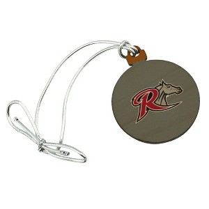 Rider University Secondary Logo Mini Small Tiny Wood Christmas Tree Holiday Ornament - 1 of 4