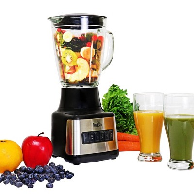 Total Chef 6-Speed Countertop Blender with Glass Jar 6-Cup 500W