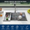 Whizmax Drop in Kitchen Sink, 16 Gauge Stainless Steel Kitchen Sink Top Mount Single Bowl Deep Kitchen Sink and Accessories, Workstation Sink - 3 of 4