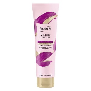 Suave Pink Heat Free Styler Air Dry Styling Cream, 5.6 oz - 1 of 3