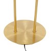 Metal Paper Clip Floor Lamp Gold - CosmoLiving by Cosmopolitan - 3 of 4