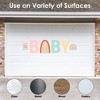 Big Dot of Happiness Hello Rainbow - Peel and Stick Boho Baby Shower Standard Banner Wall Decals - Baby - 3 of 4
