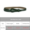 INSPIRE CHIC Women's Adjustable Faux Leather Fashion Skinny Waist Strap Waistband 1 Pc - 4 of 4