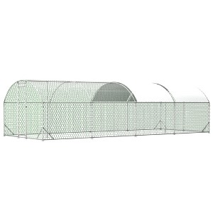 Racxily Large Metal Chicken Coop with Run - 1 of 4