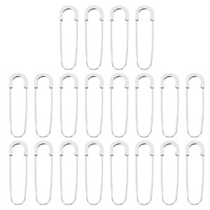 Unique Bargains Metal DIY Blankets Brooch Making Home Sewing Large Safety Pins - 1 of 4