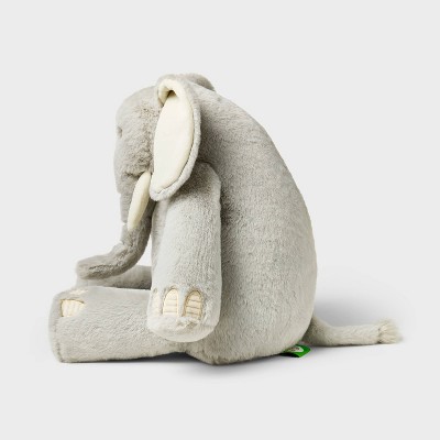 Детские мягкие игрушки Gigglescape 12" Gray Elephant Stuffed Animal — фото 3