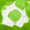 Unique Bargains Wedding Birthday Decor Artificial Silk Flower Rose Petals 2x2 Inch 1200 Pcs Dark Green - 2 of 3