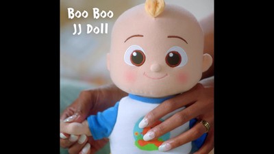 Cocomelon Boo Boo JJ Deluxe Feature Plush - Includes Doctor Checkup Bag, Bandages, and Accessories to Care for JJ - 9 Total Accessories 