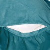 REGALWOVEN 2 Pcs Scalloped Trim Outdoor Throw Pillow Covers for Sofa Living Room Home Decor - 3 of 4