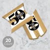 Big Dot of Happiness We Still Do - 50th Wedding Anniversary - Favor Gift Boxes - Anniversary Party Petite Pillow Boxes - Set of 20 - 2 of 4
