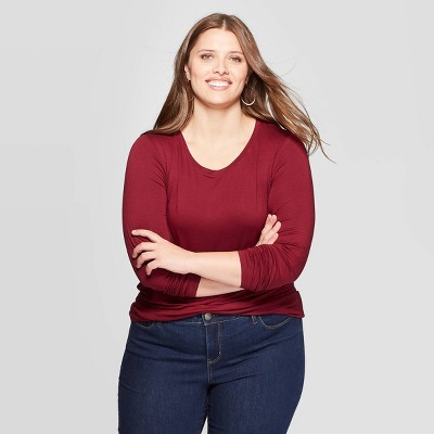 target plus size shirts