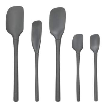 Tovolo flex-core all silicone blender spatula - apricot