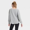 Women's Waffle Henley Long Sleeve Top - JoyLab™ - 2 of 3
