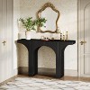 Hommoo 47-Inch Console Table Black - 4 of 4