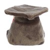 Aurora Mini Scholarly Graduation Cap Palm Pals Adorable Stuffed Animal Black 5" - 4 of 4