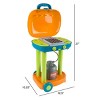 Toy Time Kids' Pretend Play BBQ Grill Toy Set with Toy Food and Kitchen Accessories - image 2 of 4