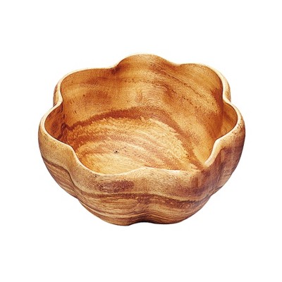 Pacific Merchants Acaciaware 6 Inch Round Flared Bowl