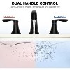 Coucheta 8" Widespread Bathroom Faucet - for 3-Hole Sink with Pop-Up Drain & Supply Lines, Available in Multiple Finishes & Pack Options - 4 of 4