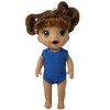 Doll Clothes Superstore Handmade Bathing Suit With Cover Up Fits 12 Baby Alive And LIttle Baby Dolls - 3 of 4
