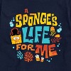 Men's - Spongebob Squarepants - Spongebob: The Search For Squarepants Sponges Life For Me Short Sleeve Graphic T-Shirt - 2 of 4