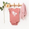 The Juniper Shop Sweet Chick Chick Baby Flutter Sleeve Bodysuit - 2 of 2