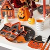 Daydream Society - Trick or Treat Street Halloween Haunted Scene Large Plates - Pack of 8 Paper Plates - 2 of 2