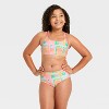 Girls' 3pc Boho Blooms Bikini Set - Cat & Jack™ - 3 of 4
