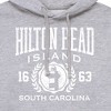 Men's - Instant Message - Hilton Head Island Collegiate Graphic Fleece Pullover Hoodie - 2 of 4