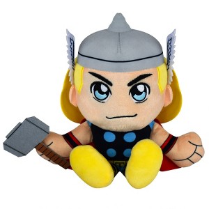 Bleacher Creatures Marvel Thor 8" Kuricha Sitting Plush- Soft Chibi Inspired Toy - 1 of 4