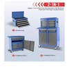 Black 5 Drawer Rolling Tool Chest, Portable Rolling Tool Box With Drawers & Wheels, High Capacity Locking Tool Cart Organizer For Garage, Workshop, - 4 of 4