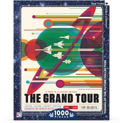New York Puzzle Company The Grand Tour 1000 Piece Puzzle