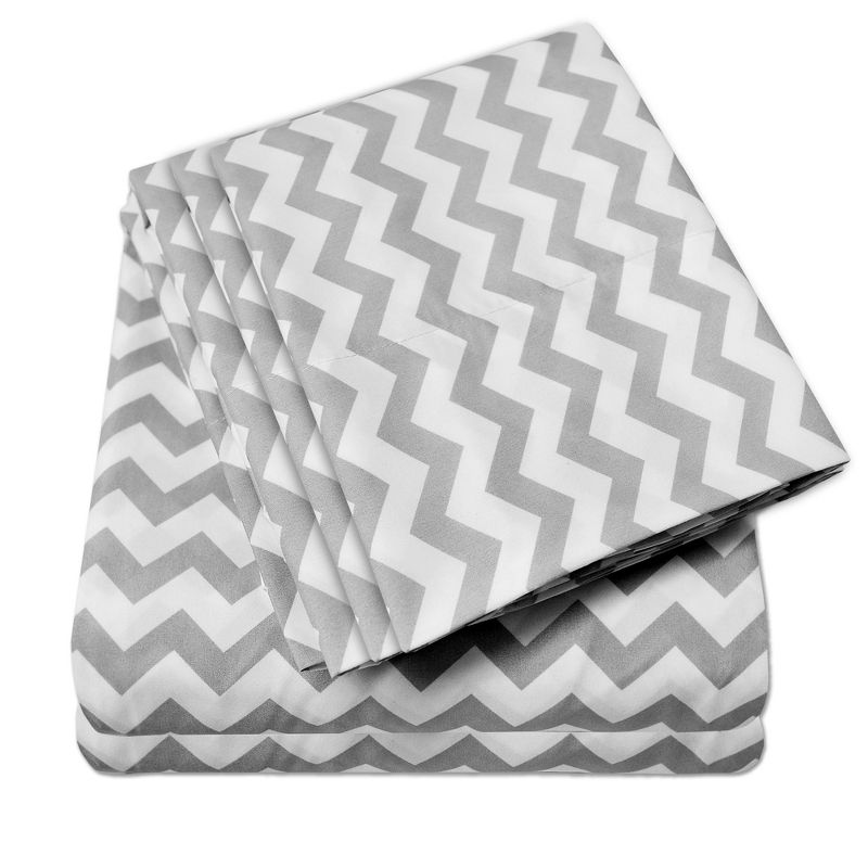 6 Piece Sheet Set, Deluxe Ultra Soft 1500 Series, Double Brushed Microfiber by Sweet Home Collection™, 1 of 4