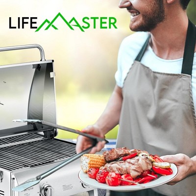 Portable Grill – Table Top Stainless Steel Propane Gas BBQ for Camping and Outdoor – 2 Burners –20,000 - Thumbnail 4
