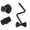 INSPIRE CHIC Men's Two Color Layered Adjustable Solid Color Bow Ties - 2 of 4