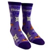 Crazy Dog T-Shirts Women's Namaste Home With My Dog Socks Funny Introvert Yoga Pet Puppy Animal Lover Footwear - 2 of 4