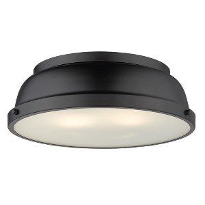 Golden Lighting Duncan Flush Mount - 14" - 1 of 2