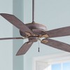 60" Minka Aire Rustic Farmhouse Indoor Outdoor Ceiling Fan Driftwood Wet Rated for Patio Exterior House Porch Gazebo Garage Barn - 2 of 4