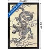 Trends International Japanese Dragon Framed Wall Poster Prints - 3 of 4