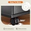 5 Drawer Mobile File Cabinet, Wood Under Desk Filing Cabinet for Legal/Letter Size, Rolling Filing Storage Cabinet For Office Home - 4 of 4