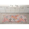 World Rug Gallery Transitional Cushioned Anti Fatigue Standing Kitchen Mat  - MULTI 18'x47' - 2 of 4