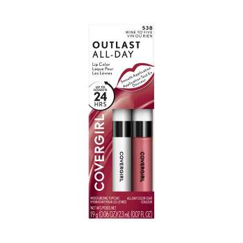 COVERGIRL Outlast All-Day Lip Color withTopcoat - 0.077 fl oz